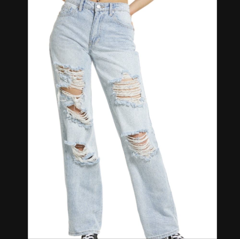 BP Destroyed Baggy Jeans